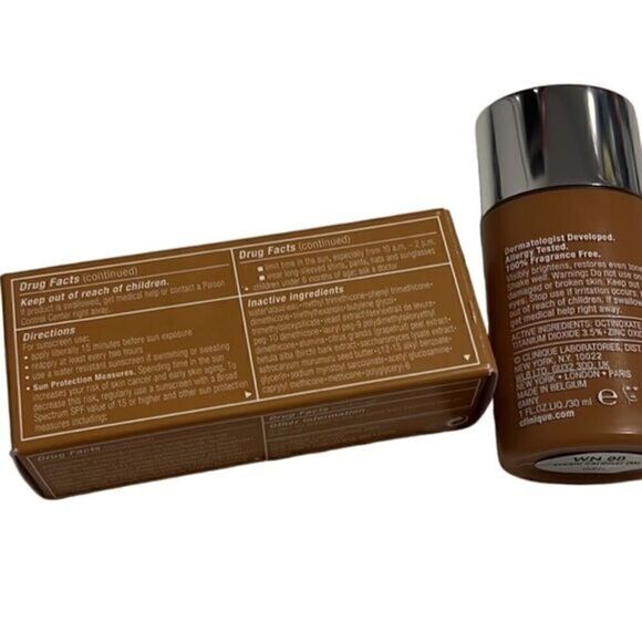 Clinique Even Better Evens‎ & Corrects SPF 15 Creme Caramel Makeup NIB - Picture 2 of 6